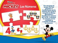 EDUCA Puzzle Mickey a priatelia: Počítanie 10x4 dielikov