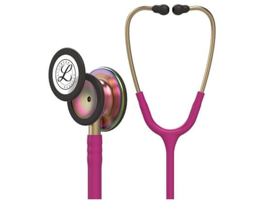 Littmann 3M Fonendoskop Classic III Black - Raspberry Rainbow - 5806