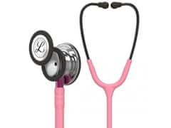 Littmann 3M Fonendoskop Classic III Black - Mirror Finish - Pink Stem - 5962