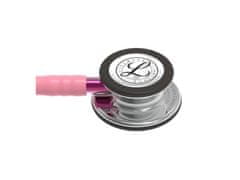 Littmann 3M Fonendoskop Classic III Black - Mirror Finish - Pink Stem - 5962