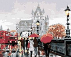 ZUTY Diamantové maľovanie - PRECHÁDZKA PO TOWER BRIDGE (RICHARD MACNEIL) YES 40x50 cm