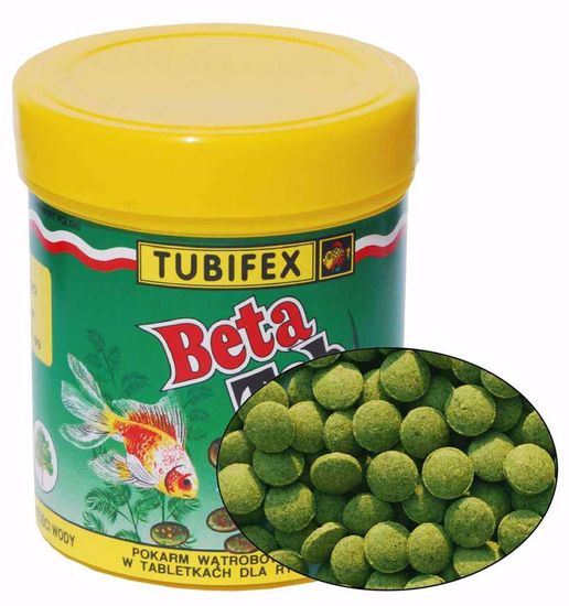 Tubifex Beta Tab ( bylinožravé ryby na dne ) 125 ml