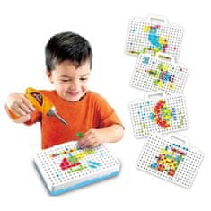 JOJOY® Sada s detskou vŕtačkou a puzzle MASTER KID