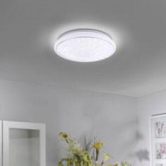 PAUL NEUHAUS LEUCHTEN DIREKT aj s JUST LIGHT LED stropné svietidlo, Smart Home, RGB plus W, krištáľový vzhľad, diaľkový ovládač, CCT MEDION RGB plus 2700-5000K