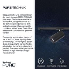 PAUL NEUHAUS PAUL NEUHAUS PURE LED stropné a nástenné svietidlo, matná čierna, 1ramenné 3000K