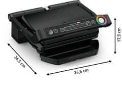 Tefal GC714834 Optigrill+ Black kontaktní gril