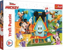 Trefl Puzzle Mickeyho klbko: Mickey Mouse a kamaráti MAXI 24 dielikov