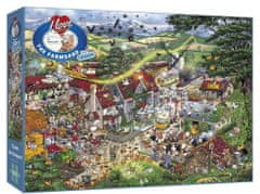 Gibsons Puzzle Milujem farmárčenie 1000 dielikov