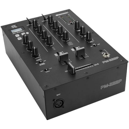 Omnitronic PM-222P, 2-kanálový mixážny pult s MP3/BT prehrávačom