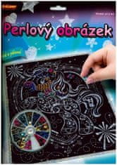 SMT Creatoys Perlový obrázok 200ks farebných perál 20,3x25,4cm asst 3 druhy na karte Cena za 1ks