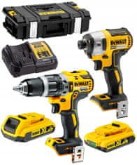 DeWalt Skrutkovač DCK266D2 DCD796 + DCF887 2x2,0Ah