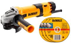 DeWalt Brúska 125mm 1500W DWE4257 + 3x KOLESO