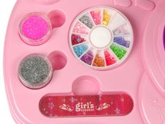 Sada lakov na nechty Nail Glitter Lamp Stickers