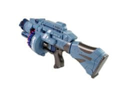 Lean-toys Veľká pištoľ na penové náboje 40 ks. Rotačný zásobník