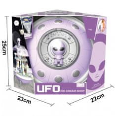 WOOPIE Shop Zmrzlináreň Cukráreň 3 v 1 Batohový projektor UFO