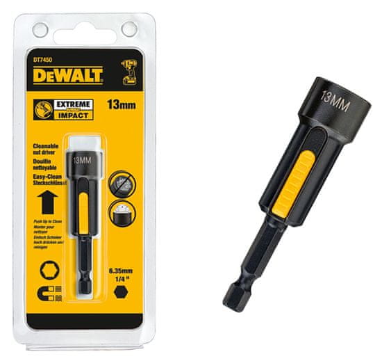 DeWalt Magnetický kryt pre skrutky 13 mm L-75 mm samostatný