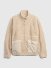 Gap Bunda sherpa na zips S