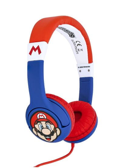 OTL Tehnologies Super Mario Blue detské slúchadlá