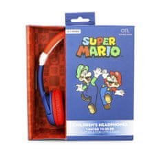 OTL Tehnologies Super Mario Blue detské slúchadlá