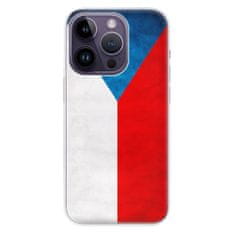 iSaprio Silikónové puzdro - Czech Flag pre iPhone 14 Pro