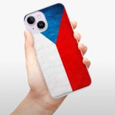 iSaprio Silikónové puzdro - Czech Flag pre iPhone 14