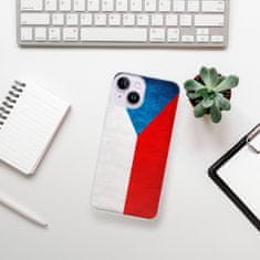 iSaprio Silikónové puzdro - Czech Flag pre iPhone 14