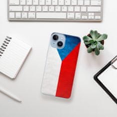 iSaprio Silikónové puzdro - Czech Flag pre iPhone 14