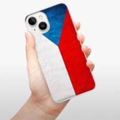 iSaprio Silikónové puzdro - Czech Flag pre iPhone 14