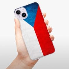 iSaprio Silikónové puzdro - Czech Flag pre iPhone 14 Plus