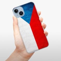 iSaprio Silikónové puzdro - Czech Flag pre iPhone 14 Plus