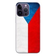 iSaprio Silikónové puzdro - Czech Flag pre iPhone 14 Pro Max