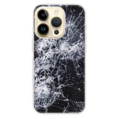 iSaprio Silikónové puzdro - Cracked pre iPhone 14 Pro