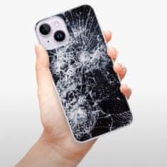 iSaprio Silikónové puzdro - Cracked pre iPhone 14