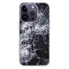 iSaprio Silikónové puzdro - Cracked pre iPhone 14 Pro