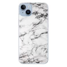 iSaprio Silikónové puzdro - White Marble 01 pre iPhone 14 Plus