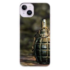 iSaprio Silikónové puzdro - Grenade pre iPhone 14 Plus