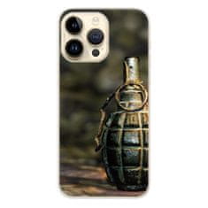 iSaprio Silikónové puzdro - Grenade pre iPhone 14 Pro Max