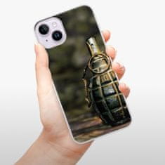 iSaprio Silikónové puzdro - Grenade pre iPhone 14 Plus