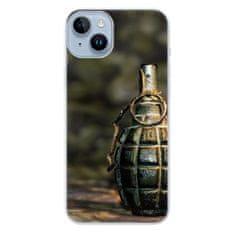 iSaprio Silikónové puzdro - Grenade pre iPhone 14 Plus