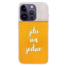 iSaprio Silikónové puzdro - Jdu na jedno pre iPhone 14 Pro