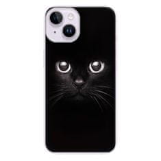 iSaprio Silikónové puzdro - Black Cat pre iPhone 14