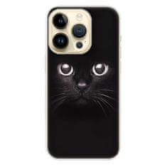 iSaprio Silikónové puzdro - Black Cat pre iPhone 14 Pro