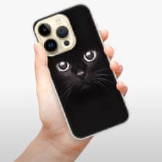 iSaprio Silikónové puzdro - Black Cat pre iPhone 14 Pro