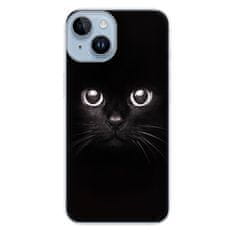 iSaprio Silikónové puzdro - Black Cat pre iPhone 14