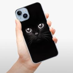 iSaprio Silikónové puzdro - Black Cat pre iPhone 14 Plus