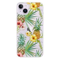 iSaprio Silikónové puzdro - Pineapple Pattern 02 pre iPhone 14 Plus