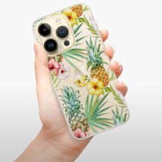 iSaprio Silikónové puzdro - Pineapple Pattern 02 pre iPhone 14 Pro