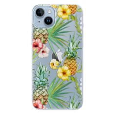 iSaprio Silikónové puzdro - Pineapple Pattern 02 pre iPhone 14 Plus