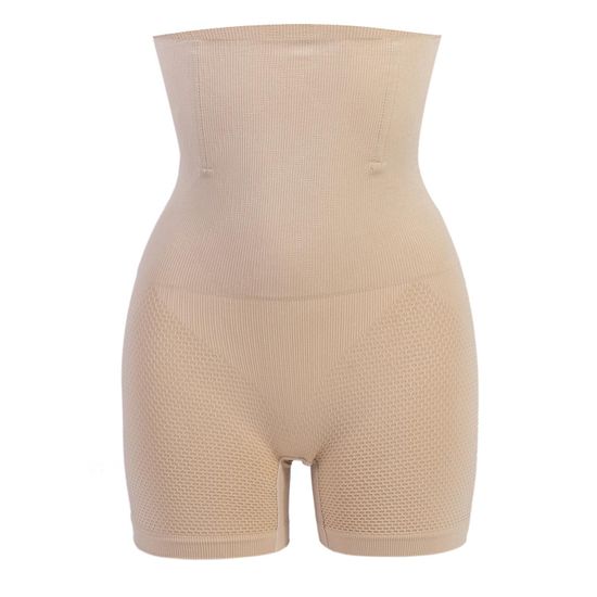 Northix Šortky Shapewear – béžové