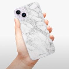 iSaprio Silikónové puzdro - SilverMarble 14 pre iPhone 14 Plus